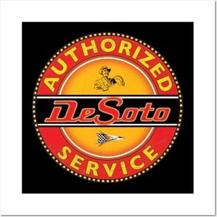 Authorized Service - De Soto Posters and Art